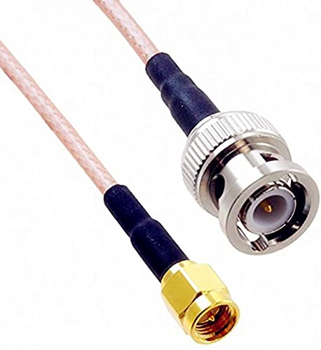  [AUSTRALIA] - SamIdea 2PCS 39" SMA Male to BNC Male RF Coaxial Cable RG316 Pigtail Jumper Coax Antenna Extender BNC Connector Adapter