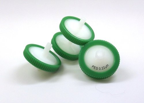  [AUSTRALIA] - SEOH Syringe Filter Green PES Membrane 25mm Diameter 0.2 um Pore Size (Pack of 10)