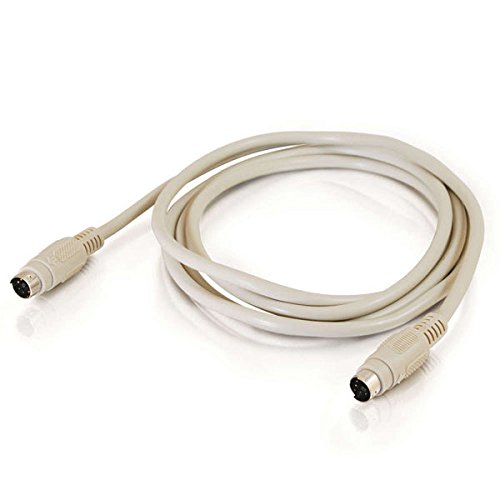 C2G 02692 PS/2 M/M Keyboard/Mouse Cable, Beige (6 Feet, 1.82 Meters) Keyboard Mouse Cable 6 Feet - LeoForward Australia