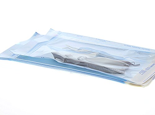  [AUSTRALIA] - 200x sterilization bags 9 x 26 cm with SK closure sterilization bags, sterilization bags for autoclaves, self-adhesive, 9x26 cm 9x200 cm (pack of 200)