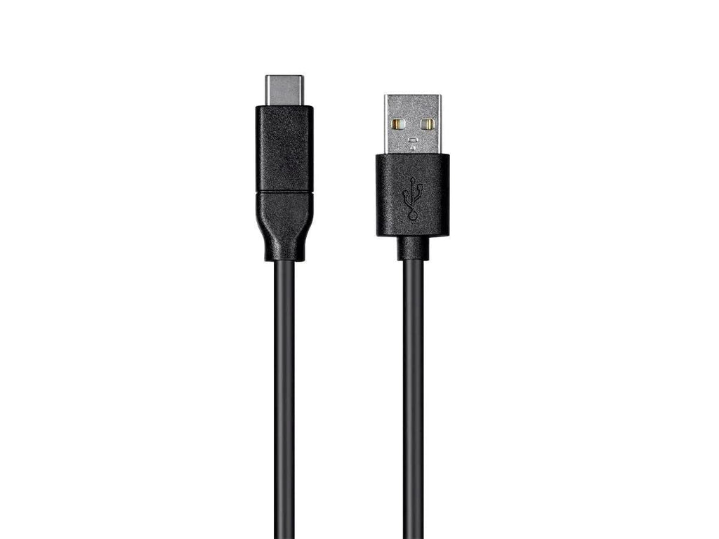  [AUSTRALIA] - Monoprice USB C to USB A 2.0 Cable - 4 Meters (13.1 Feet) - Black | Fast Charging, High Speed, 480Mbps, 3A, 26AWG, Type C, Compatible with Samsung Galaxy and More - Essentials Series 4 Meter
