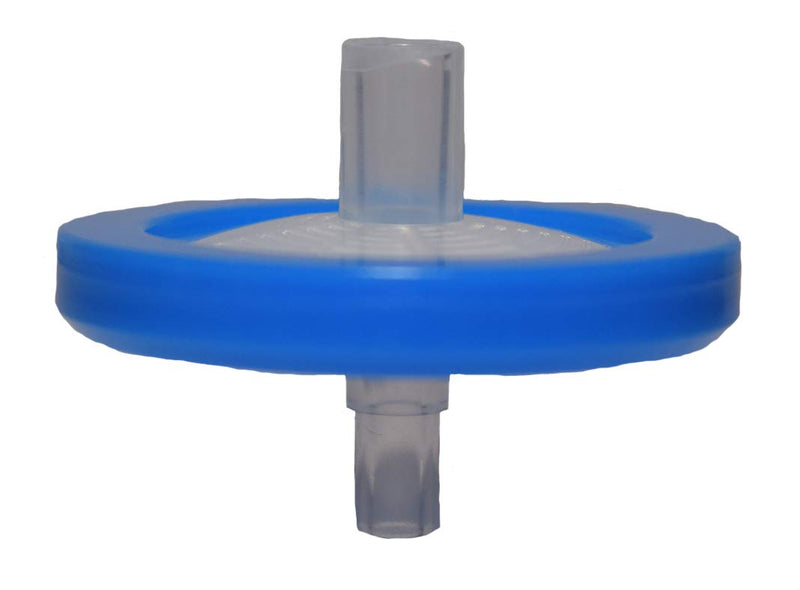 ADVANGENE Syringe Filter Sterile, PVDF, 0.22 Micron 30mm, PVDF Blue (30/pk) - LeoForward Australia