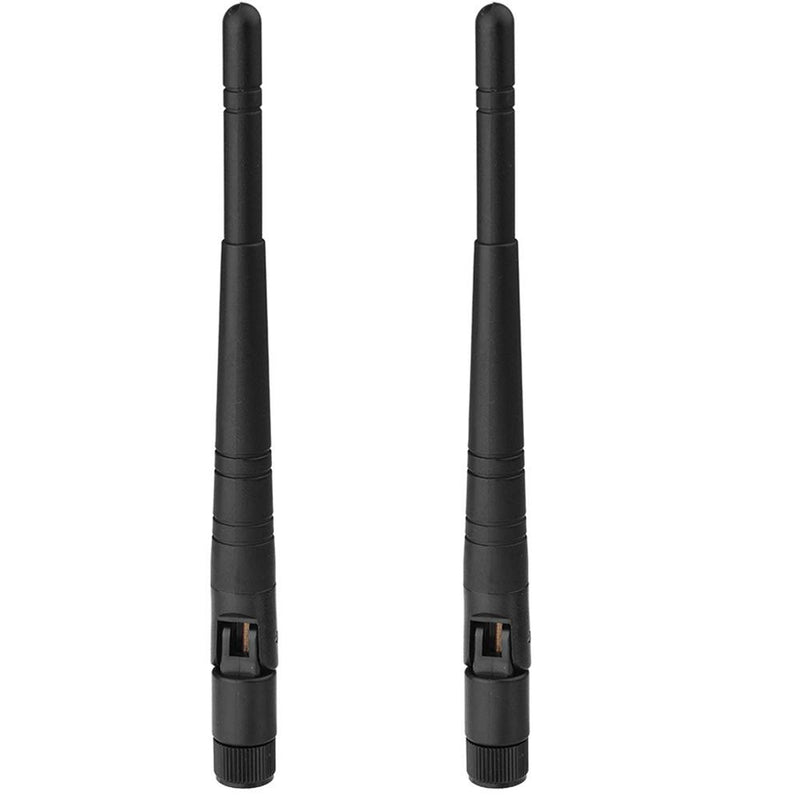 Eightwood 2.4GHz WiFi Antenna 5dBi RP-SMA Antenna 2pcs for WiFi Router PCI PCIe Network Card Wireless Range Extender - LeoForward Australia