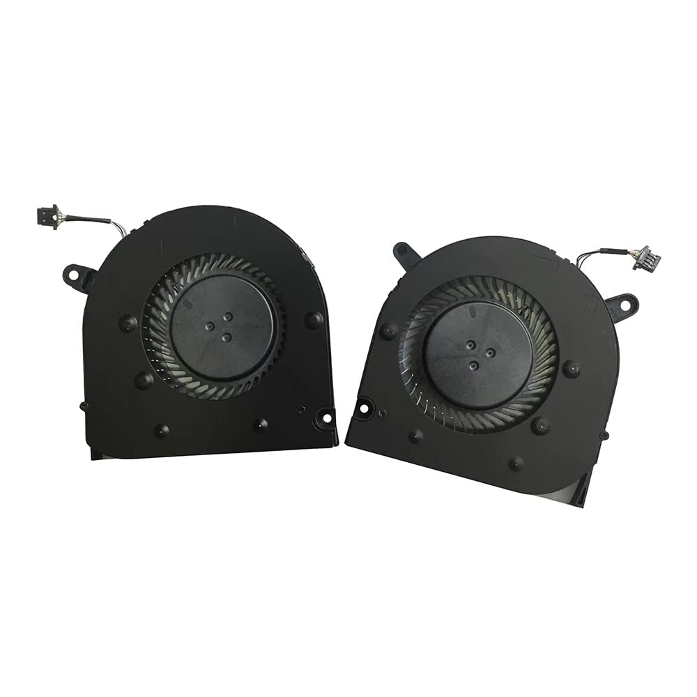  [AUSTRALIA] - (1 Pair) CPU GPU Cooling Fan Cooler Intended for Dell (2019) G3 15 3590, (2020) G3 15 3500 Series Replacement Fan P/N: 04NYWG 0160GM EG75070S1-1C060-S9A EG75070S1-1C070-S9A