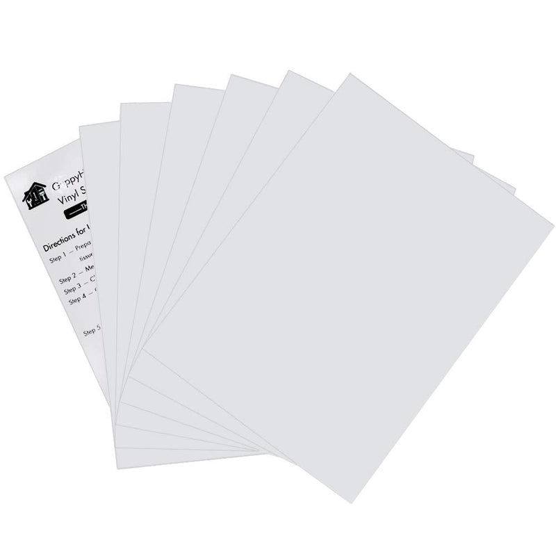  [AUSTRALIA] - Guppyhill Vinyl Siding Repair Kit, Cover Any Cracks, Holes, or Blemishes on Vinyl Siding (6 Patches) 6 patches
