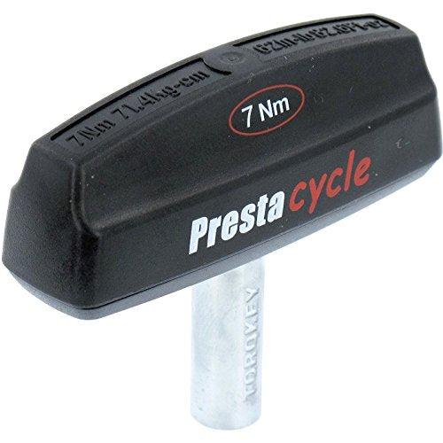 [AUSTRALIA] - Prestacycle TorqKeys T-Handle Preset Torque Tool - Choose: 4Nm, 5Nm, 6Nm, 7Nm, 8Nm, 10Nm, 12Nm - Compatible with Standard 1/4" hex bits. Bits not Included.