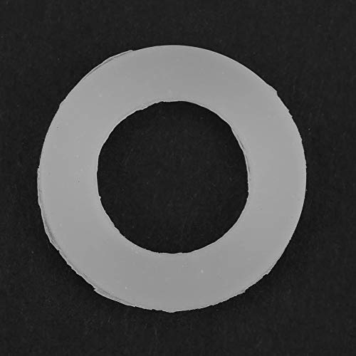  [AUSTRALIA] - White Flat Rubber Seal Washer Ring 12 Pieces Seal Gasket Replacement for Pipe, Water Tap Connection(3/4 inch)