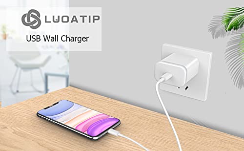 [AUSTRALIA] - iPhone 14 13 12 11 USB C Wall Charger, 20W 2-Pack Charging Block USBC Power Adapter PD Plug Box Type C Brick Cube for iPhone 14 13 12 11 Pro Max XS X XR SE 8 Plus, iPad Pro, AirPods Pro