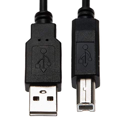  [AUSTRALIA] - Printer Cable Lead 3ft for HP Envy 4520, 4524, 5540, 5640, Deskjet 1110 (F5S20B), 1512, 2130, (F5S40B), 3630, 3632, 3636, 3637 Wireless Inkjet Printer Scanner, Printing Cord USB A to B Male 3.3ft