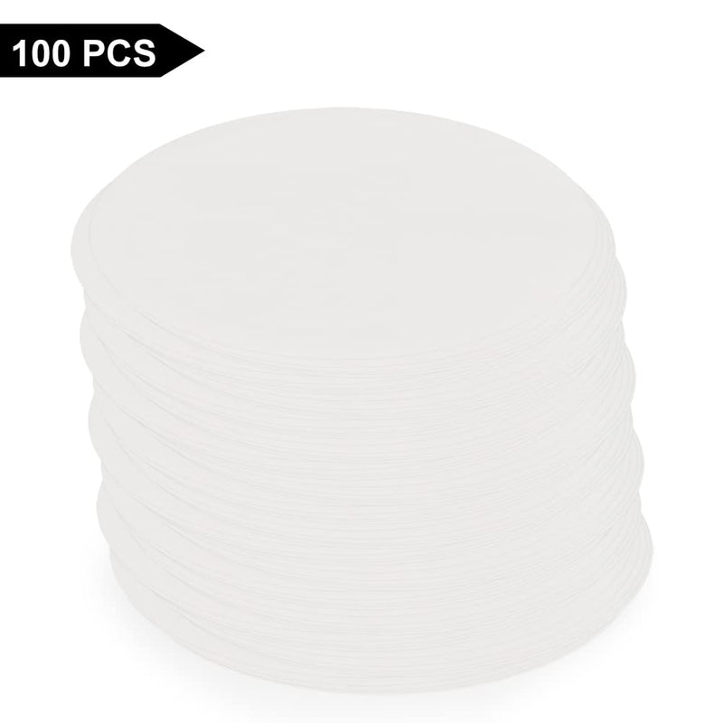  [AUSTRALIA] - stonylab Qualitative Filter Paper, 46 mm Diameter Fast Speed Cellulose Filter Paper Circles, 25 Microns Particle Retention, 100 Packs