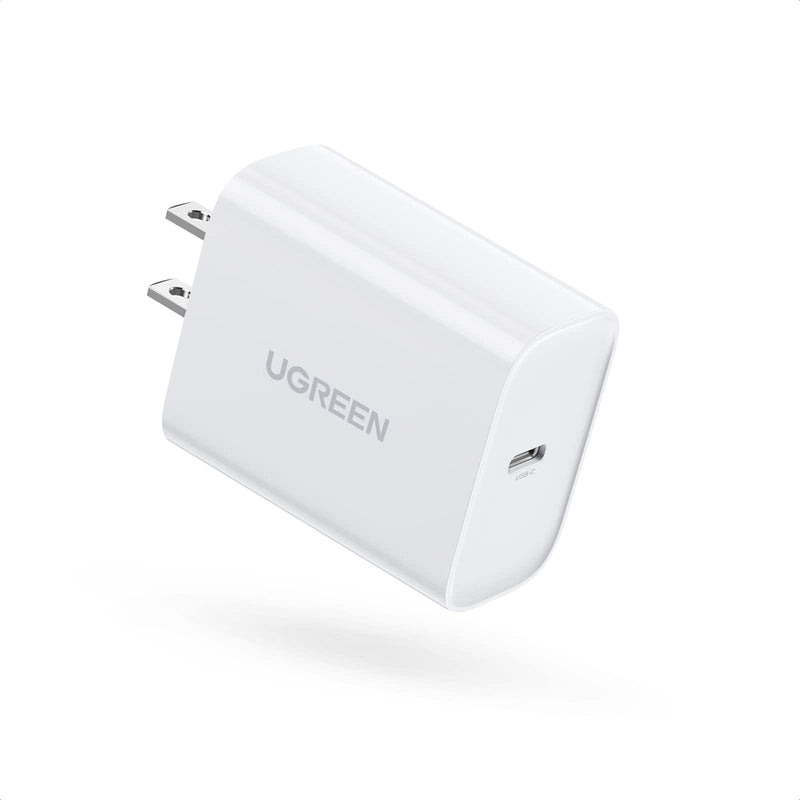  [AUSTRALIA] - UGREEN 30W USB C Wall Charger - PD Fast Charger USB-C Power Adapter Compatible for MacBook Air, iPhone 14/14 Pro/13 Pro/13 Pro Max, Galaxy S22 Ultra/S21/S20, iPad Mini/Pro, Pixel 6, Airpods