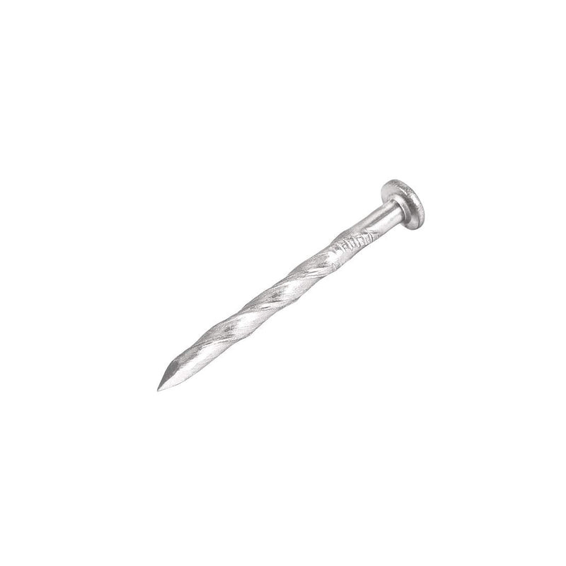  [AUSTRALIA] - uxcell Spiral Deck Nails Stainless Steel Nail Spiral Shank 32mmx2mm(LxD), 150 Pcs