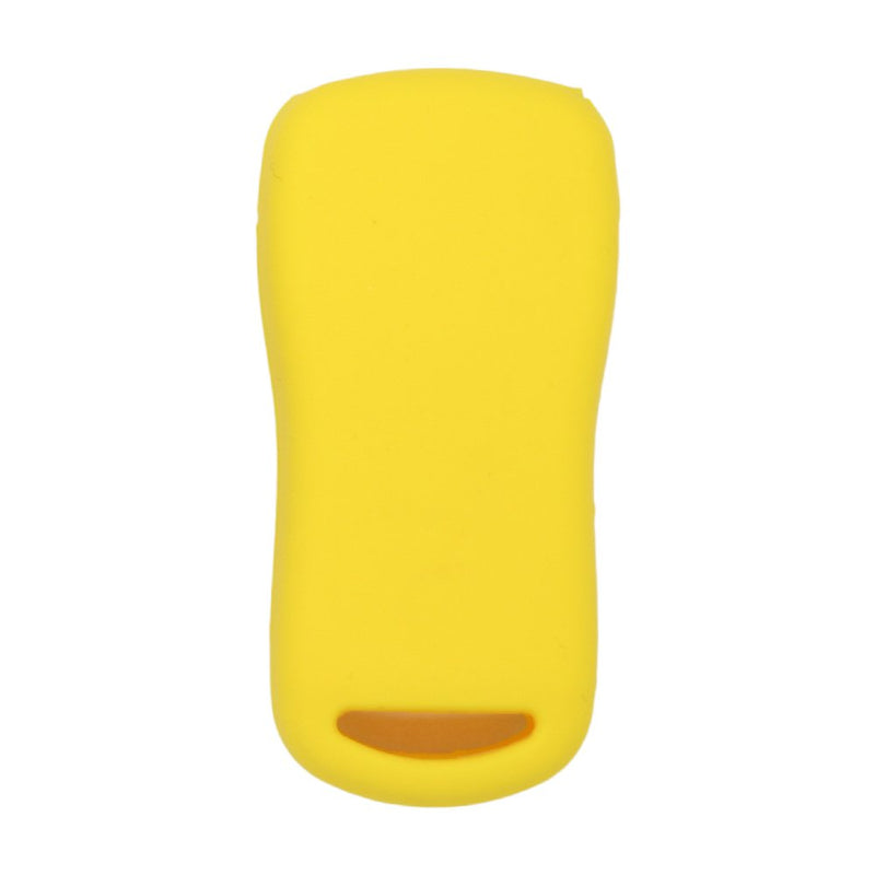  [AUSTRALIA] - SEGADEN Silicone Cover Protector Case Skin Jacket fit for NISSAN 4 Button Remote Key Fob CV2508 Yellow
