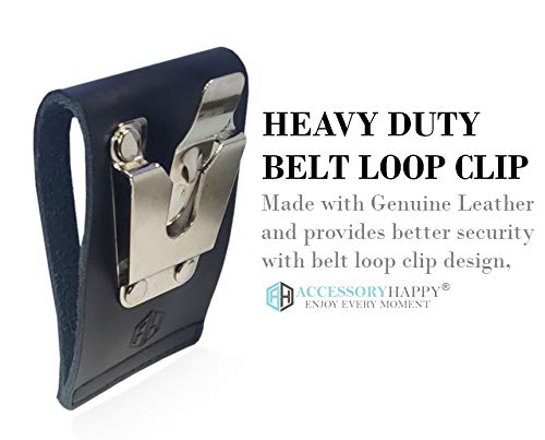 AH Military Grade Cell Phone Belt Loop Clip, Compatible ONLY with AH Rugged Outdoor Pouch Carrying Clip Holster (Belt Loop Clip Only) Belt Loop Clip Only - LeoForward Australia