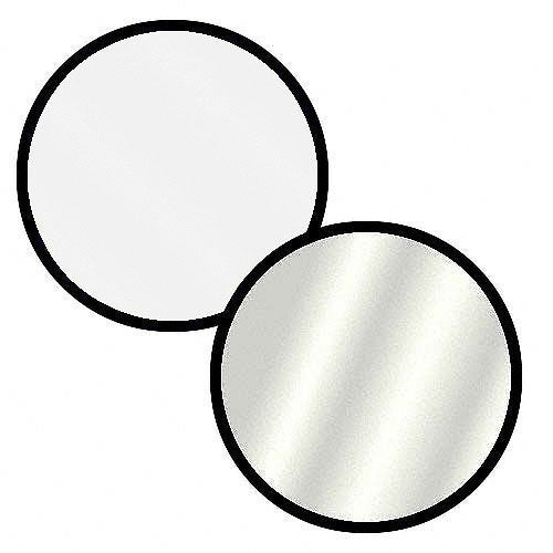  [AUSTRALIA] - Impact Collapsible Circular Reflector Disc - Silver/White - 12"