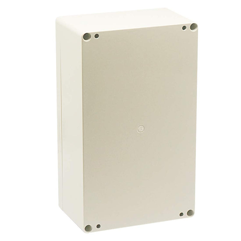  [AUSTRALIA] - Zulkit Junction Box ABS Plastic Dustproof Waterproof IP65 Universal Electrical Boxes Project Enclosure Gray 7.9 x 4.7 x 2.95 inch (200 x 120 x 75 mm) 7.9" x 4.7" x 2.95"