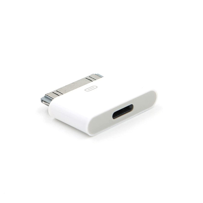 [AUSTRALIA] - Apple MFi Certified 30-Pin Male to 8-Pin Female Adapter,Lightning to 30 Pin Charging Sync Converter for 30 Pin Docking Stations and More Compatible with iPhone 4 4S,iPad 2 3,iPod Touch