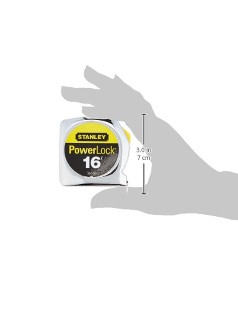  [AUSTRALIA] - Stanley Tools 33-116 16ft. Powerlock Tape Rule (3-Pack)