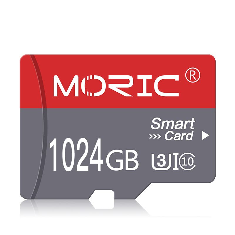  [AUSTRALIA] - 1TB Micro SD Card with Adapter Class 10 High Speed 1024GB Memory Card for Smartphone,Camera,Dash Cam,Tablet and Drone Red 1024GB