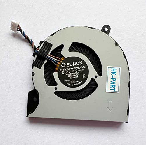  [AUSTRALIA] - HK-Part Fan for HP Elitebook 9470M 9480M CPU Cooling Fan 702859-001
