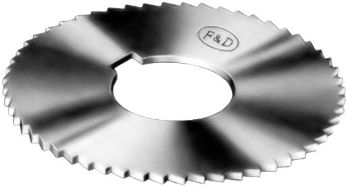  [AUSTRALIA] - F&D Tool Company 15174-B866 Screw Slotting Saws, High Speed Steel, 2.25" Diameter, 0.025" Width of Face, 5/8" Hole Size, 22" Gauge