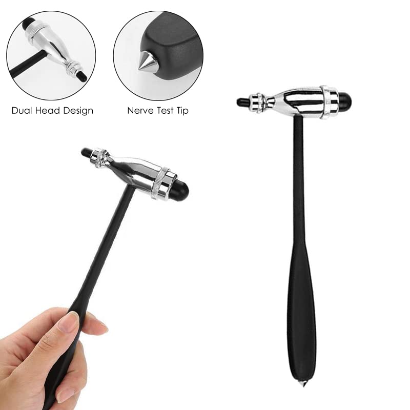  [AUSTRALIA] - Neurological Reflex Hammer, Medical Neurological Hammer Humanized Diagnostic Percussion Muscle Reflex Hammer Health Care