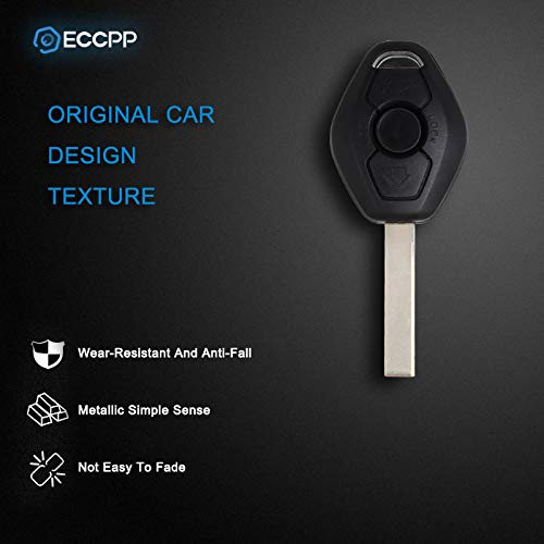  [AUSTRALIA] - ECCPP Replacement fit for Uncut 315MHz/ 433MHz Keyless Remote Entry Transmitter Key Fob BMW Series LX8FZV (Pack of 1)