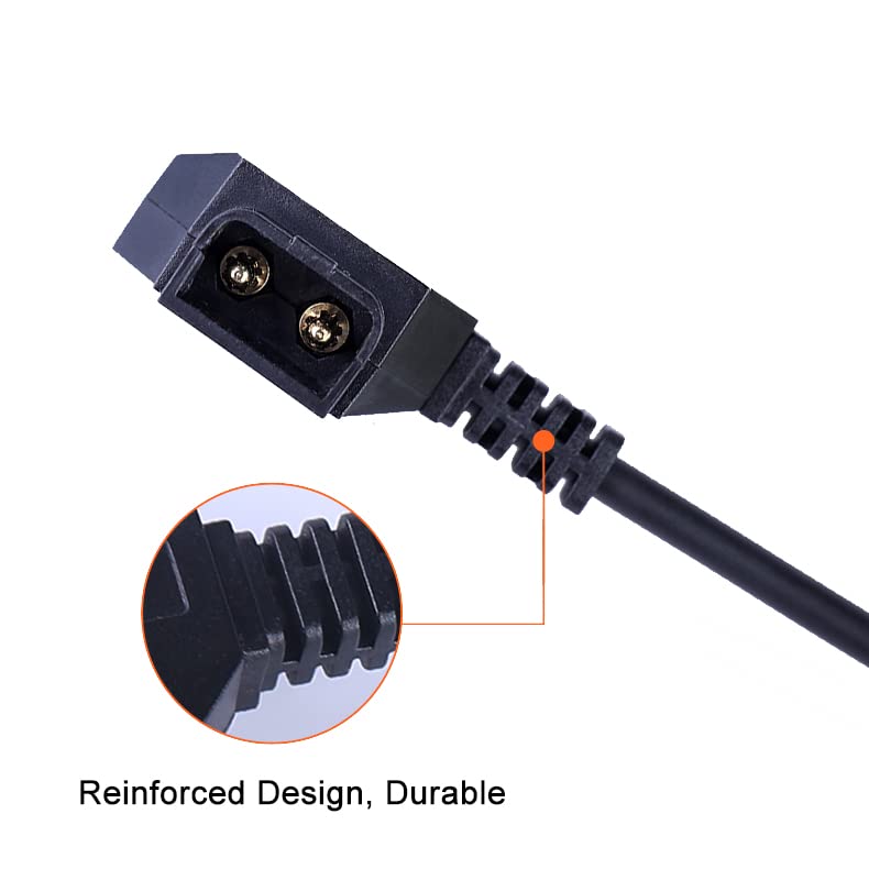  [AUSTRALIA] - BMPCC D-Tap to 4K 6K Pro Power Cable Suitable for Blackmagic Pocket Cinema Camera 4K and Gold Mount V Mount Battery，Weipu SF6 2 Pin Female to P Tap，18 inch - 59 inch Length Middle