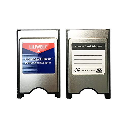 LILIWELL Compact Flash to PCMCIA Ata Adapter Laptop PCMCIA Compact Flash PC CF Card Reader Adapter - LeoForward Australia