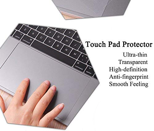 Se7enline Compatible with MacBook 2020/2021 Pro 13" Touch Bar Cover&Track Pad Protector Protective Film Laptop Accessories for Mac Pro 13.3" Touch Bar Touch ID A2338/A2251/A2289, Clear/Transparent 13 inch (2020-Now Version) - LeoForward Australia