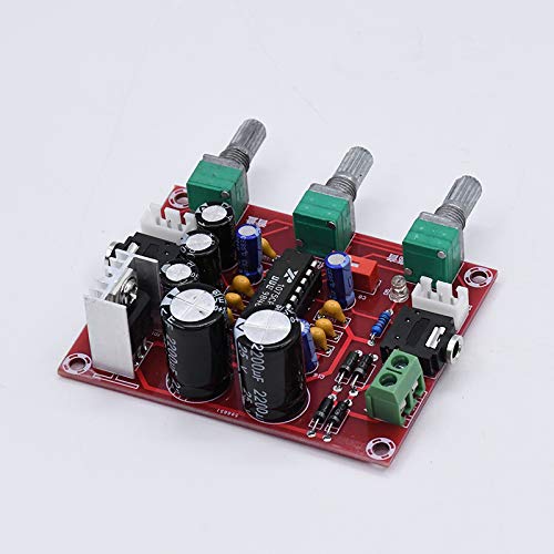  [AUSTRALIA] - Taidacent XH-M151 Digital Tuning Preamp Tone Board Tube Mic Preamp Audio Processor Preamplifier XR1075 Digital Preamplifier