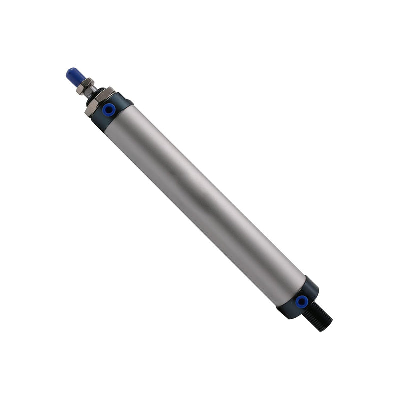  [AUSTRALIA] - Othmro 1Pcs Air Cylinder MAL32 x 175 (32mm/1.26" Bore 175mm/6.9" Stroke Double Action Air Cylinder, 1/8PT Single Rod Double Acting Aluminium Alloy Penumatic Quick Fitting Mini Air Cylinder White Black