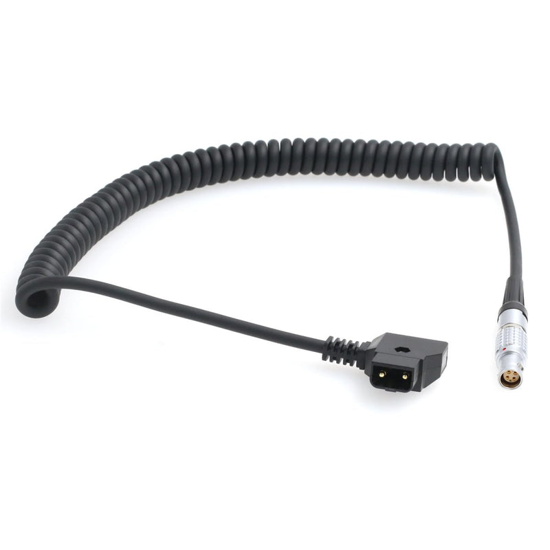  [AUSTRALIA] - HangTon D-tap Coiled Power Cable for RED Komodo-X V-Raptor Scarlet Epic DSMC2, DJI Ronin 4D Camera Female 6 Pin