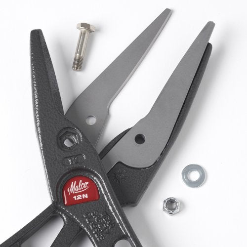  [AUSTRALIA] - Malco MC12N 12 in. Aluminum Combination Snip, Steel