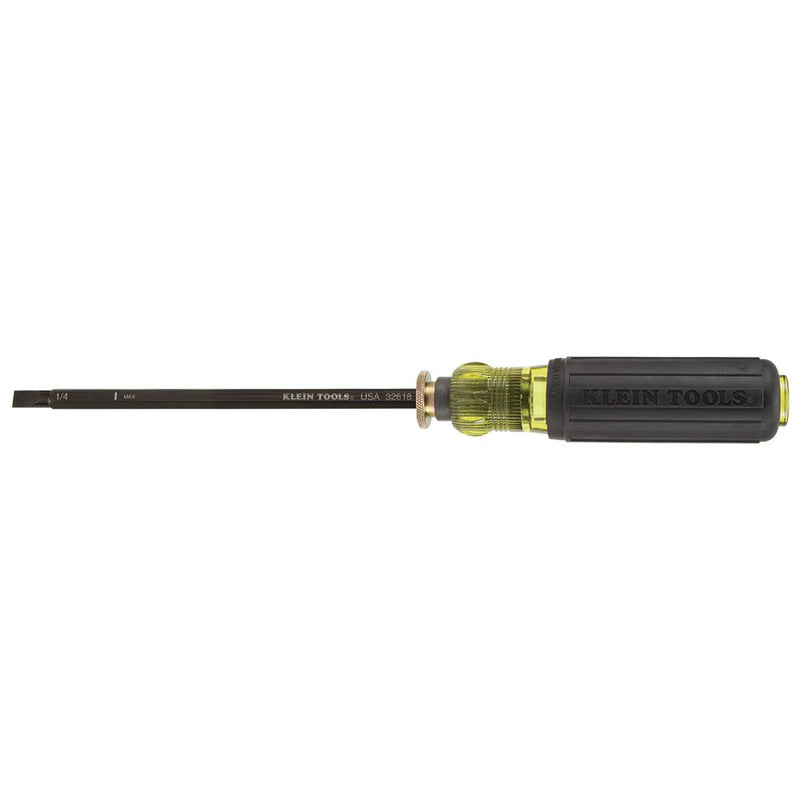  [AUSTRALIA] - Klein Tools 32751 Screwdriver with Adjustable Length 4 to 8-Inch, #2 Phillips Tip and 1/4-Inch Slotted Tip