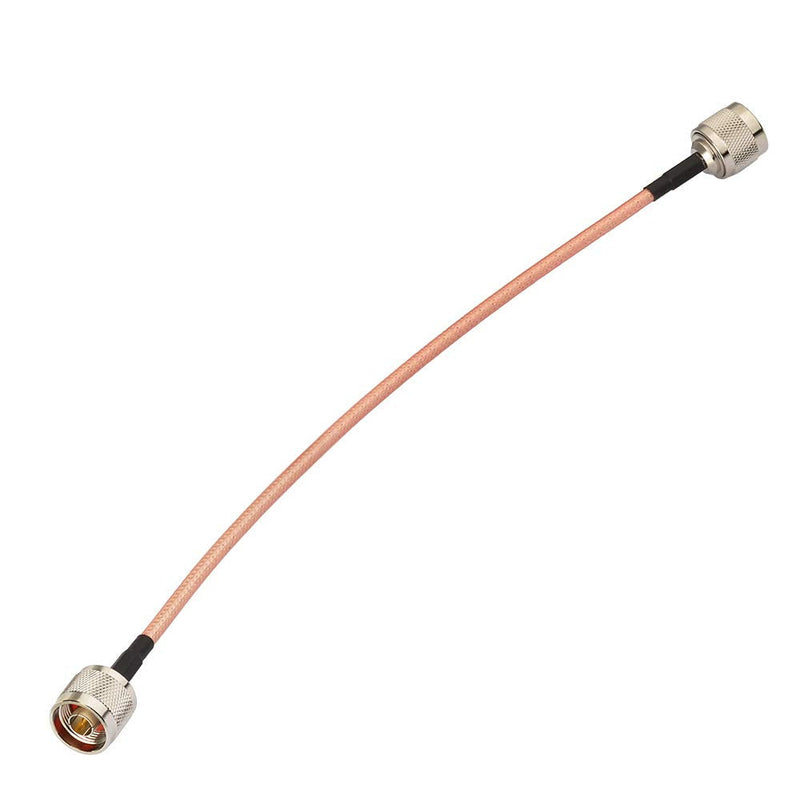  [AUSTRALIA] - Eightwood N Male to N Male Jumper Low Loss RG400 Cable 12 inch for 4G LTE Antenna, WiFi Yagi Antenna, Router, Ham Radio male-male 12 inch