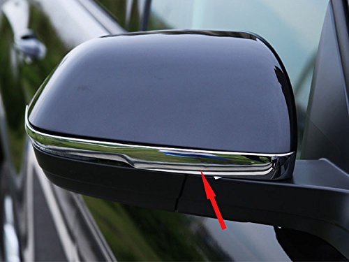 Rqing For Volkswagen VW Atlas 2018 2019 2020 Chrome Rear View Mirror Cover Trims - LeoForward Australia