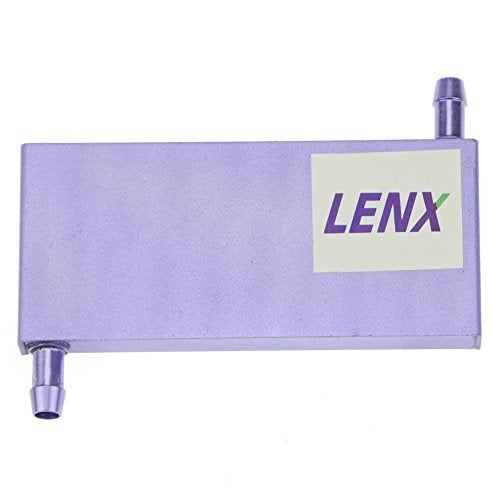  [AUSTRALIA] - BXQINLENX Aluminum Water Cooling Block for CPU Graphics Radiator Heatsink 40x 120X12mm Blue