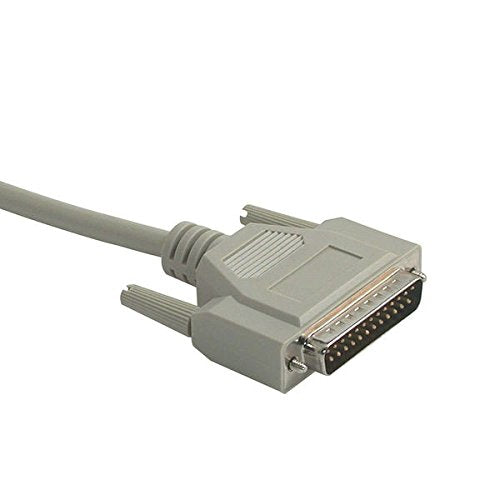 C2G 02798 DB25 Male to Centronics 36 Male Parallel Printer Cable, Beige (6 Feet, 1.82 Meters) DB25 Male to C36 Male Parallel Printer Cable 6 Feet - LeoForward Australia