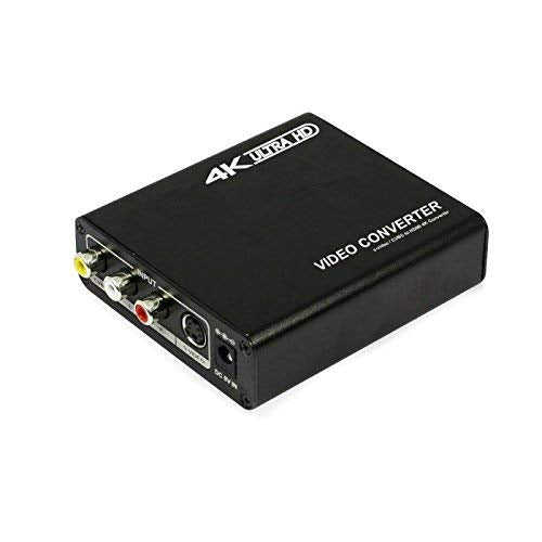  [AUSTRALIA] - UHD 4K Composite S-Video RCA AV to HDMI Converter Upscaler 1080P HDTV AV Adapter