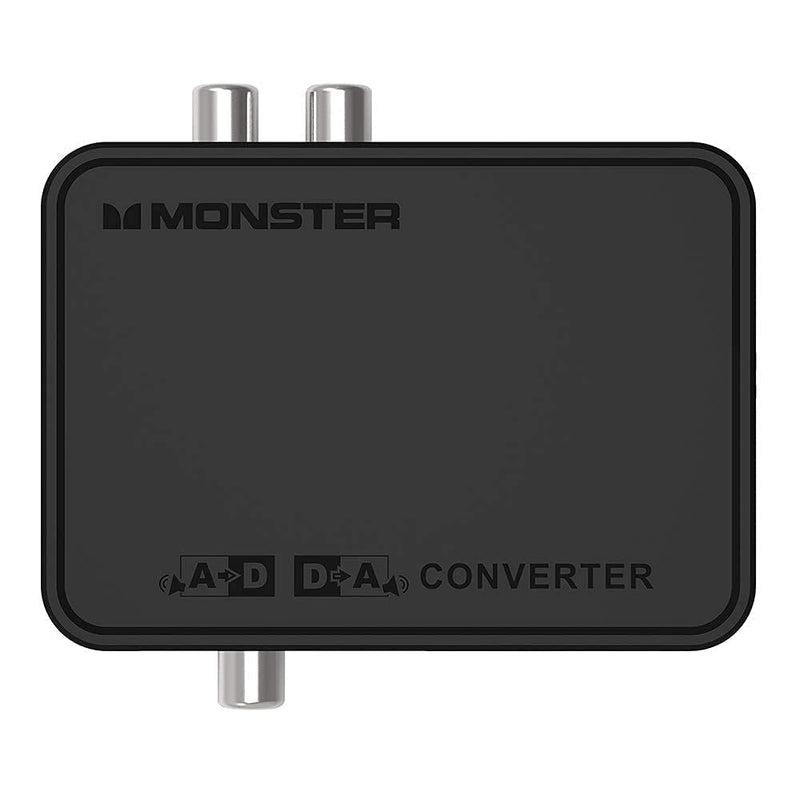  [AUSTRALIA] - Monacor Monster Combo Audio Converter Black (Digital/Analog)