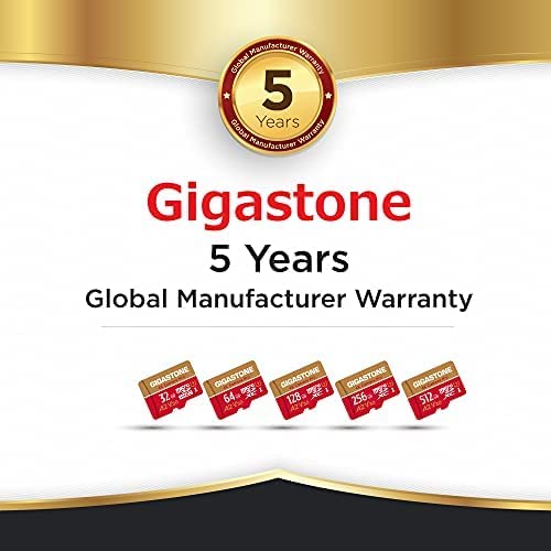  [AUSTRALIA] - [5-Yrs Free Data Recovery] Gigastone 32GB 5-Pack Micro SD Card, 4K Camera Pro, UHD Video for GoPro, Action Camera, Wyze, DJI, Drone, R/W up to 95/35MB/s MicroSDHC Memory Card UHS-I U3 A2 V30