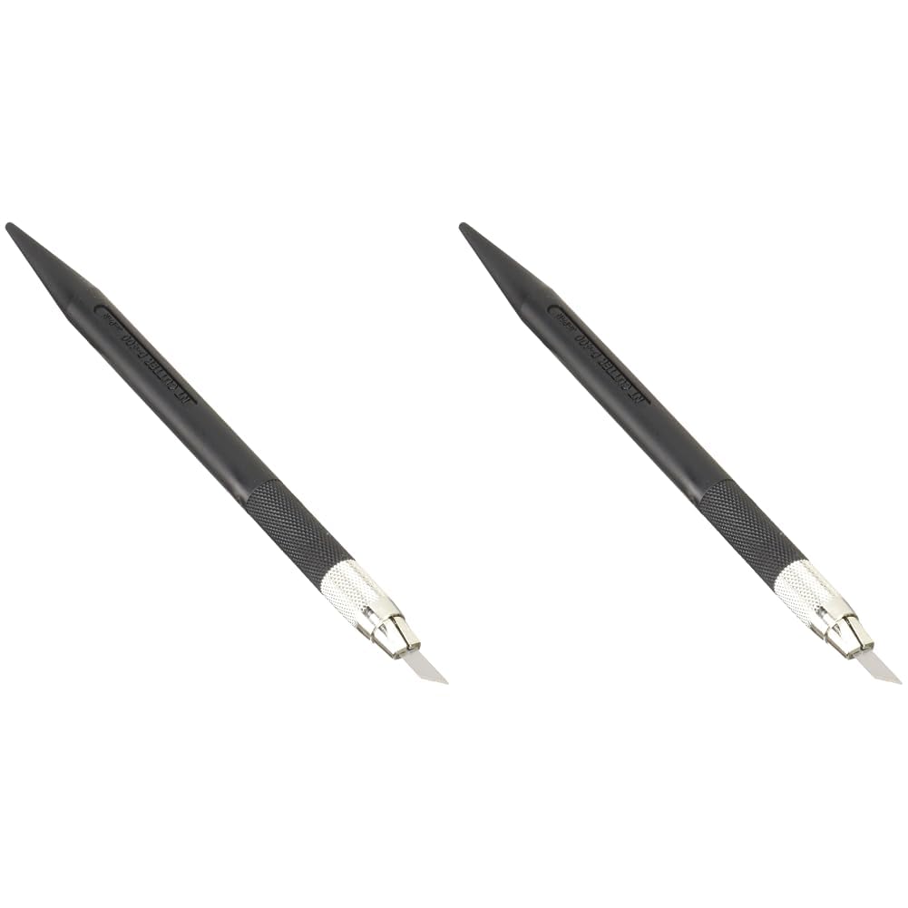  [AUSTRALIA] - NT Cutter 489671 Scalpel, 132 mm (Pack of 2) Black standard (Pack of 2)