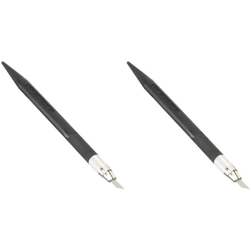  [AUSTRALIA] - NT Cutter 489671 Scalpel, 132 mm (Pack of 2) Black standard (Pack of 2)