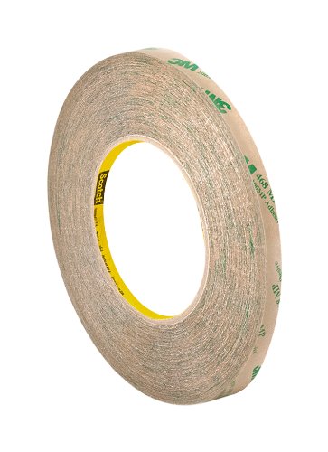  [AUSTRALIA] - 3M 3/8-5-468MP Adhesive Transfer Tape 468MP, 0.38" Wide, 5 yd. Length, Clear