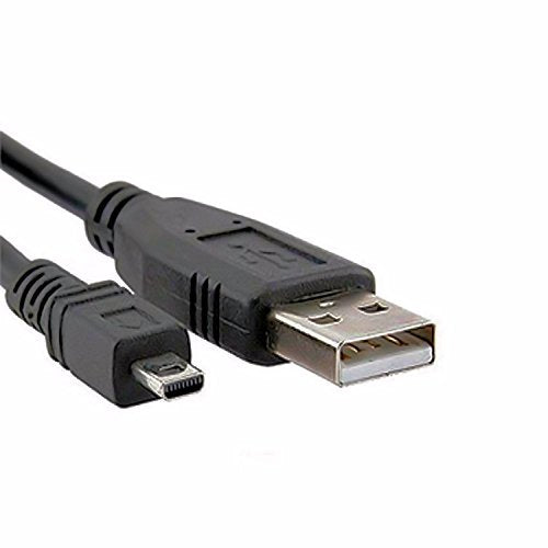 ReadyWired USB Data Cable Cord for Panasonic Lumix DMC-F2, DMC-FH4, DMC-FH5, DMC-FH6, DMC-FH7, DMC-FH8, DMC-FH25 - LeoForward Australia