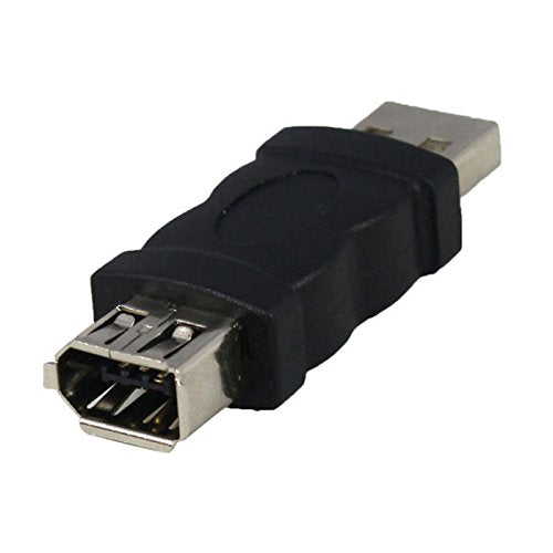  [AUSTRALIA] - Firewire IEEE 1394 6-Pin Female F to USB M Male Adapter Converter Joiner Plug PC