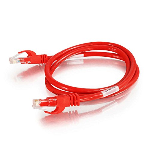  [AUSTRALIA] - C2G 27865 Cat6 Crossover Cable - Snagless Unshielded Network Crossover Patch Cable, Red (25 Feet, 7.62 Meters)