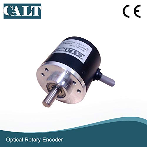  [AUSTRALIA] - 38mm Outer Diameter 6mm Solid Shaft Rotary Encoder 1000PPR 5V Line Driver TTL Line driver with 5V