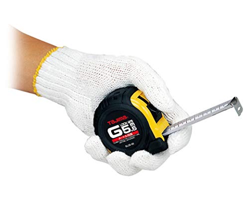  [AUSTRALIA] - TAJIMA Tape Measure - 25 ft x 1 inch G-Series Measuring Tape with Shock Resistant Case & Acrylic Coated Blade - G-25BW